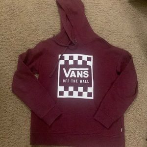 Vans size small sweatshirt hoodie